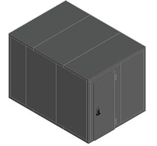 КАМЕРА 80ММ POLAIR КХН-12,85 2260Х3160Х2200