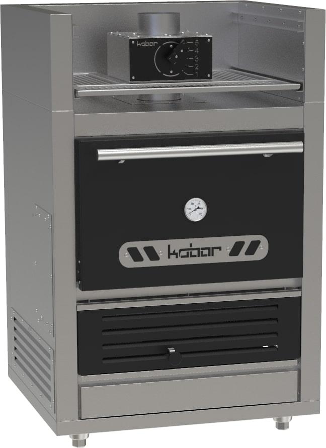 ПЕЧЬ-МАНГАЛ КОБОР FIRE-45-M BC ПОЛКА ДЛЯ ПОДОГРЕВА, фото 1