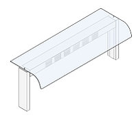НАДСТРОЙКА НАСТОЛЬНАЯ APACH CHEF LINE LD9109302104