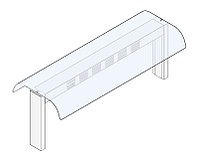 НАДСТРОЙКА НАСТОЛЬНАЯ APACH CHEF LINE LD9109401104