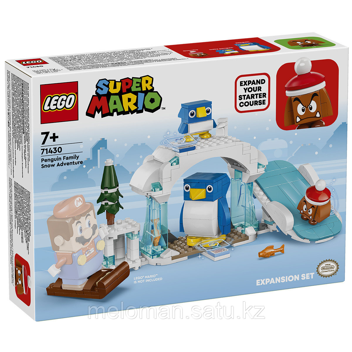 LEGO: Снежное приключение семейства пингвинов Super Mario 71430 - фото 3 - id-p114078869