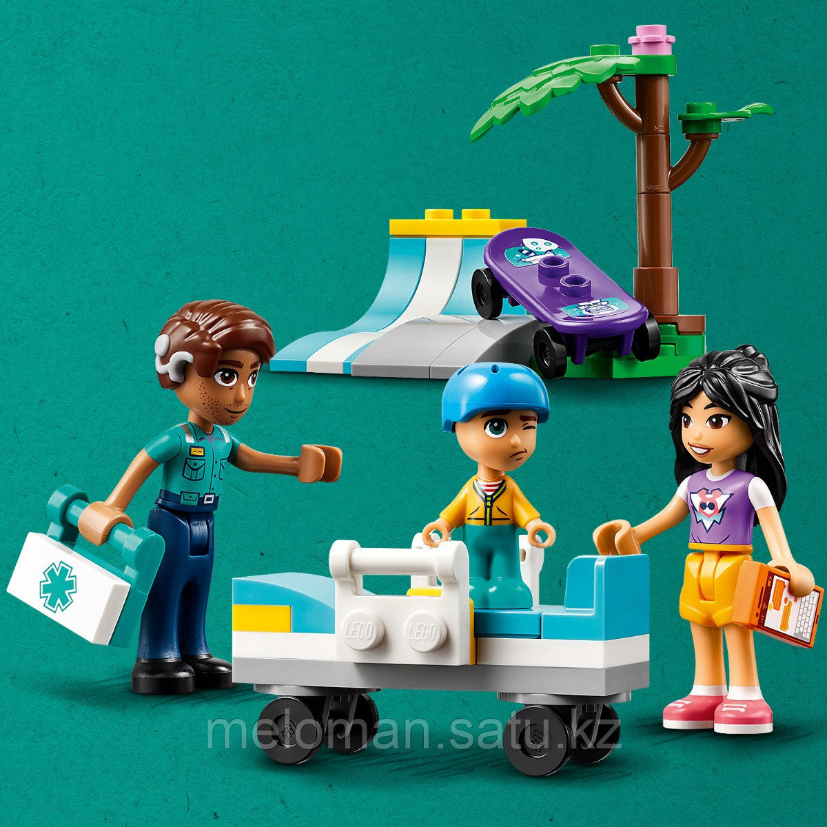 LEGO: Машина скорой помощи городской больницы Хартлейк Friends 42613 - фото 7 - id-p114078916