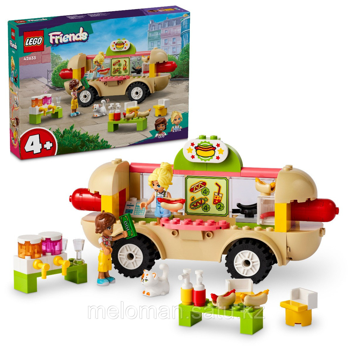 LEGO: Фудтрак с ход-догами Friends 42633 - фото 1 - id-p114078924
