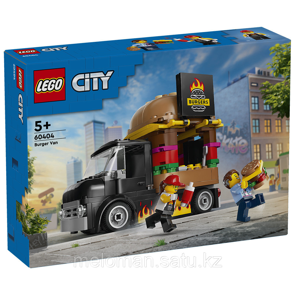 LEGO: Грузовик-бургер CITY 60404 - фото 3 - id-p114078930