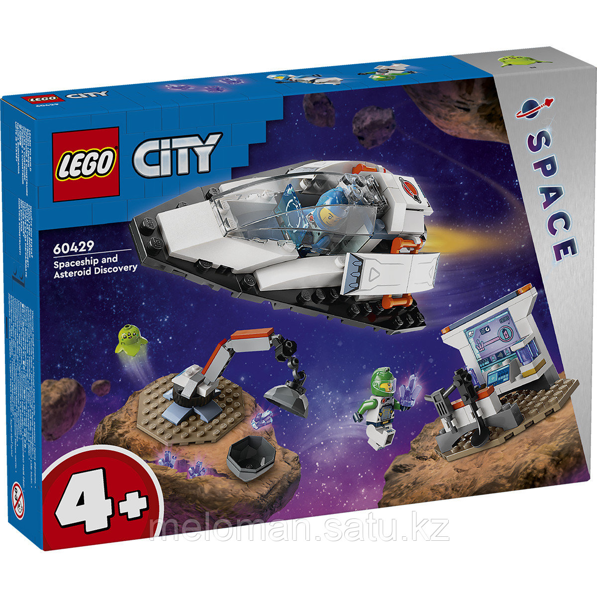 LEGO: Открытие космического корабля и астероида CITY 60429 - фото 4 - id-p114078943