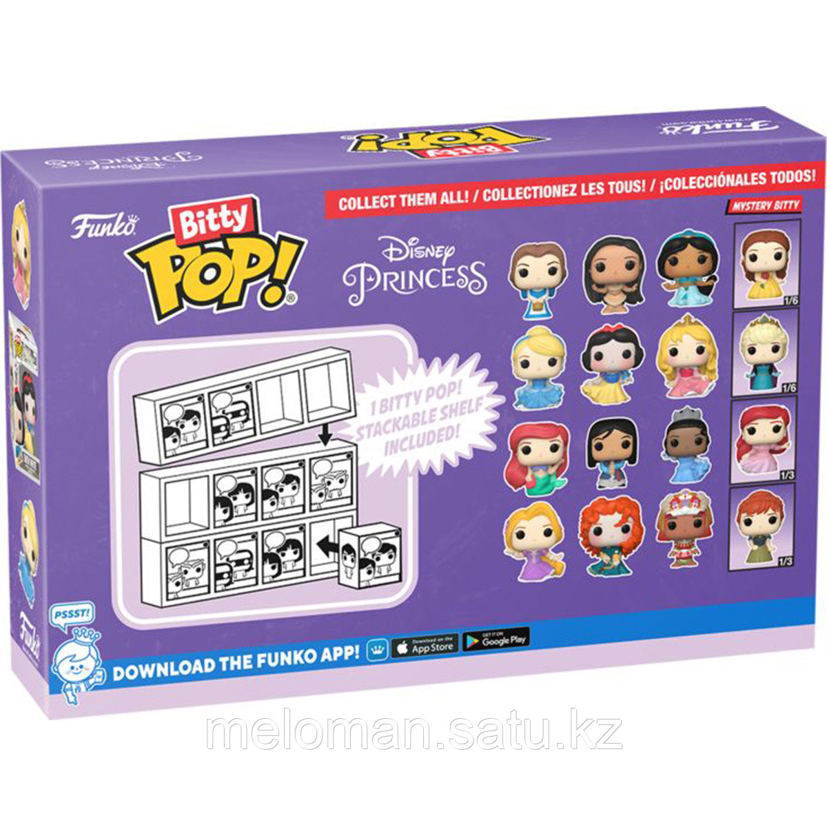 Funko: Disney Princess. Набор Bitty POP: Cinderella 4PK - фото 4 - id-p113870186