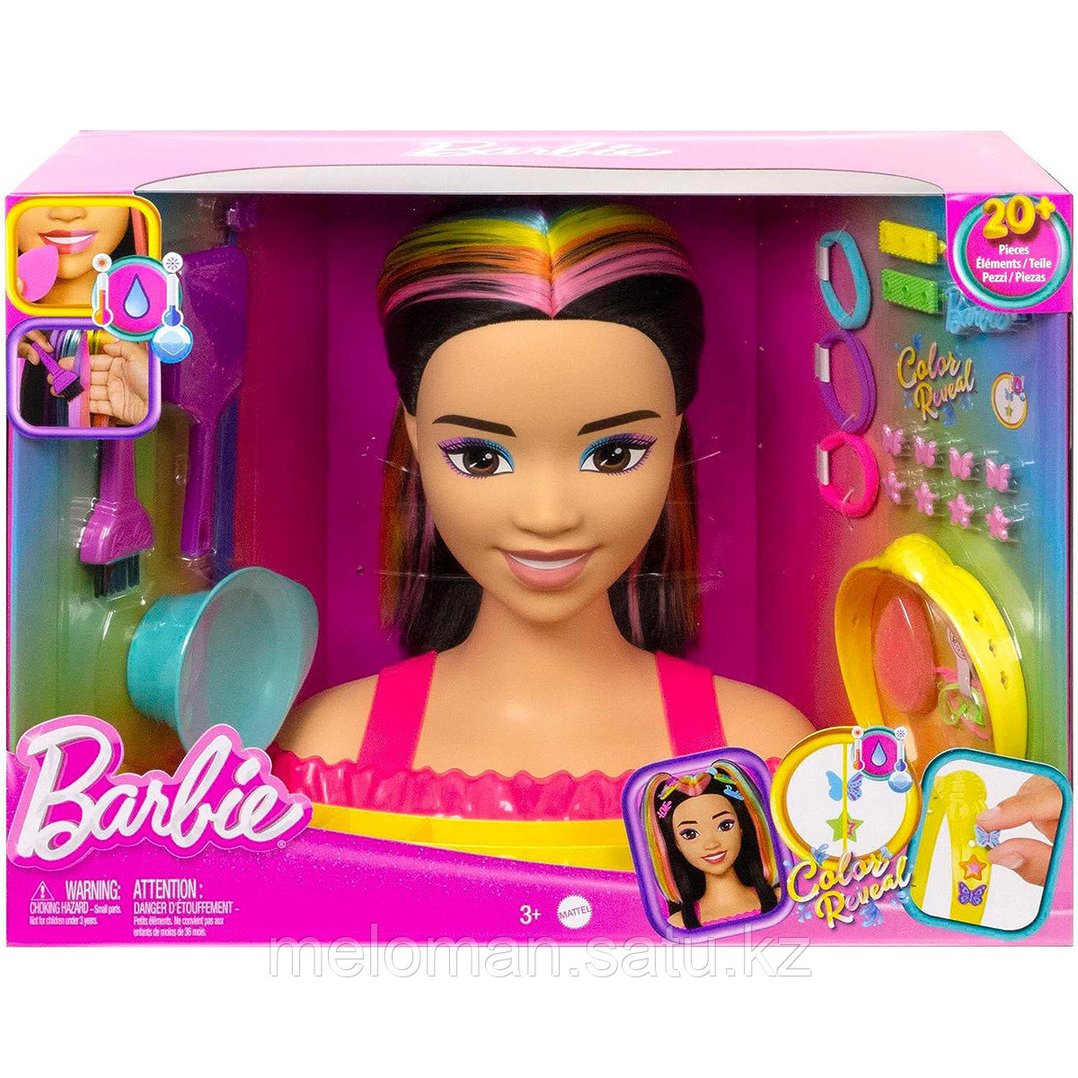 Barbie: My First Barbie. Манекен для причесок Делюкс, брюнетка - фото 10 - id-p110977439