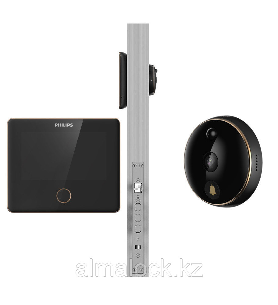 Умный дверной глазок Philips Easy Key Smart door viewer - фото 8 - id-p106721311