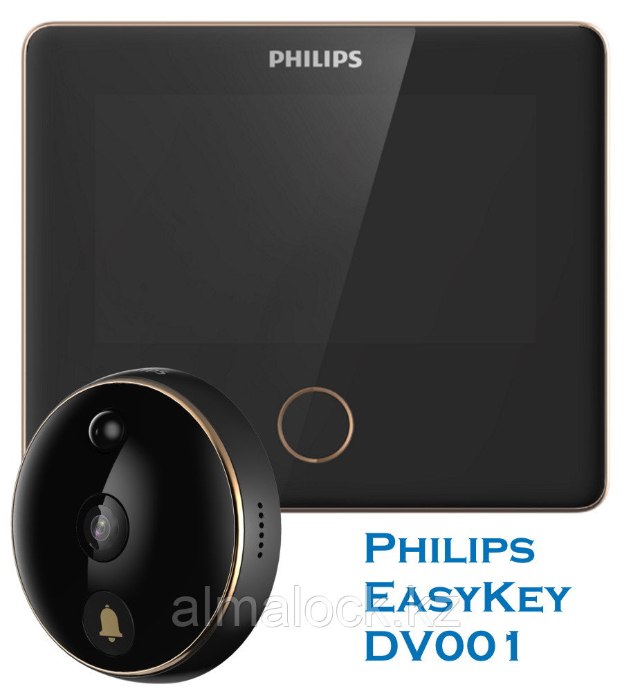 Умный дверной глазок Philips Easy Key Smart door viewer - фото 2 - id-p106721311