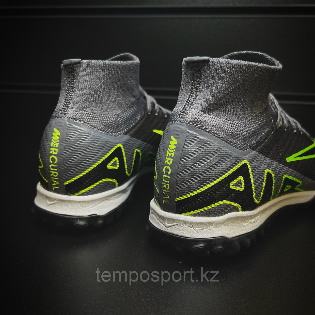 Nike Mercurial Air Zoom Superfly подростковые сороконожки 35-38 серый - фото 4 - id-p114780938