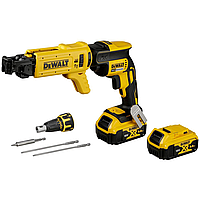 Шуруповерт для гипсокартона 18 В 2x5 Ач DeWalt DCF620P2K