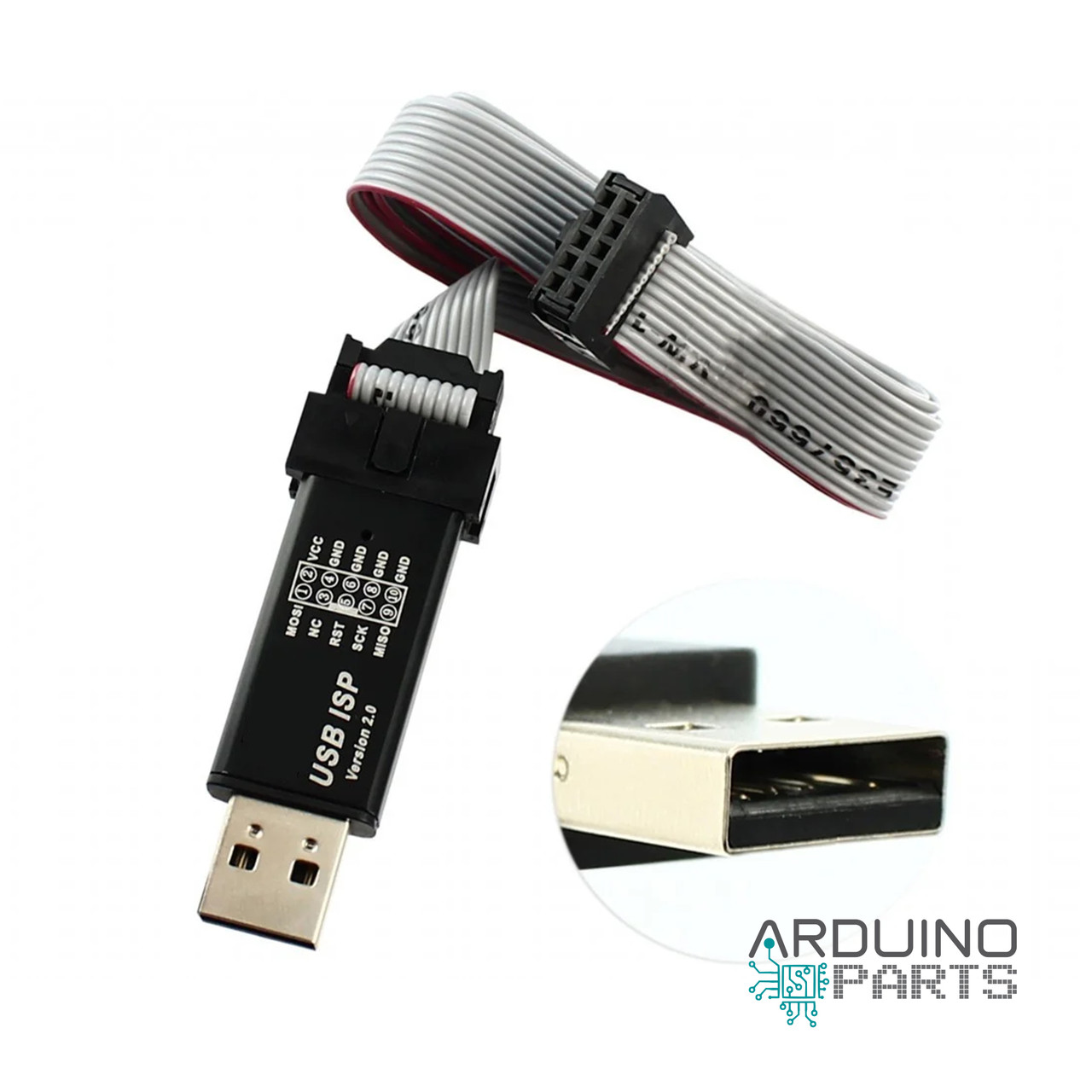 Программатор USB ISP v2.0: продажа, цена в Алматы. Моделизм от "Arduino ...