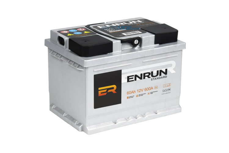 Аккумулятор ENRUN 60(+) (013742) - фото 1 - id-p112386806