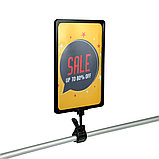 Комплект на прищепке CLAMP-T с рамкой PF-A4, фото 3