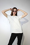 Костюм футболка Classic женская и трико 2-хнитка белый черный, фото 8
