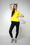 Костюм футболка Classic женская и трико 2-хнитка желтый черный, фото 7