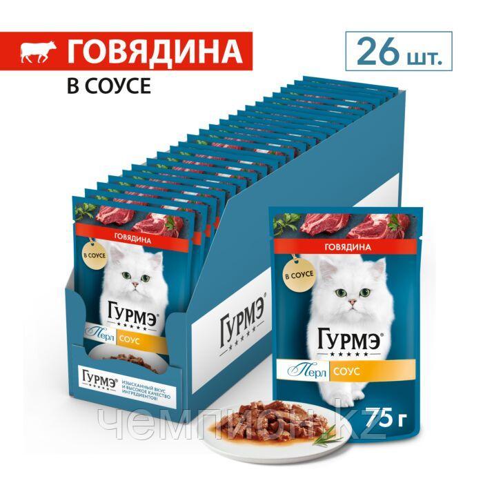 Gourmet Perle Mini Fillets Beef in Sauce, Гурмэ Перл нежное филе в соусе с говядиной, уп.26*75гр.