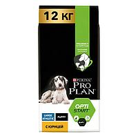 Pro Plan Puppy Large Athletic, Про План корм для щенков крупных пород с курицей, уп. 12кг.