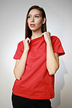 Костюм футболка Classic женская и трико 2-хнитка красный черный, фото 4