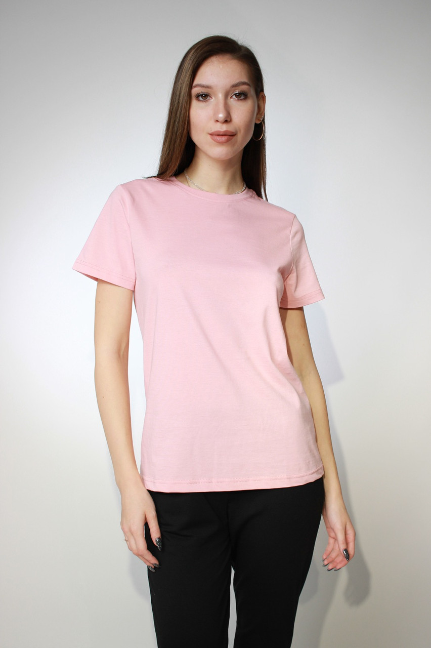 Костюм футболка Classic женская и трико 2-хнитка розовый черный - фото 2 - id-p114784040