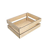 Тейбл тент (менюхолдер) с деревянным основанием (бук) А4, фото 4