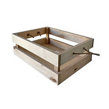 Монетница круглая деревянная в стиле Эко, фото 3