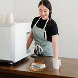 Монетница круглая деревянная в стиле Эко, фото 5