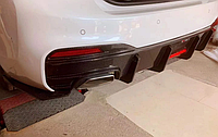 Карбоновый диффузор заднего бампера для BMW 5 серии G30 2016-2020
