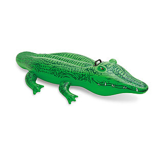 Надувная игрушка Intex 58546NP в форме крокодила для плавания