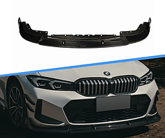 Карбоновая губа переднего бампера для BMW 3 серии G20 LCI 2022-2024+