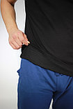 Костюм футболка Polo и трико 2-хнитка черный синий, фото 8