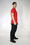 Костюм футболка Polo и трико 2-хнитка красный черный, фото 9