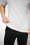 Костюм футболка Polo и трико 2-хнитка серый черный, фото 8