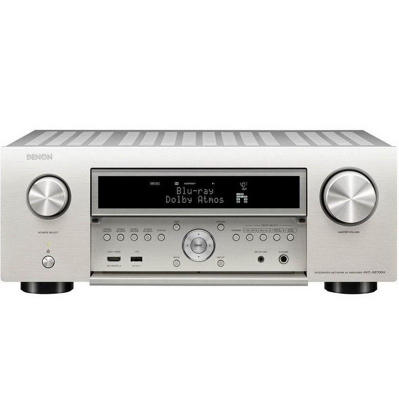 AV-ресивер Denon AVC-X6700H серебро - фото 1 - id-p114790905