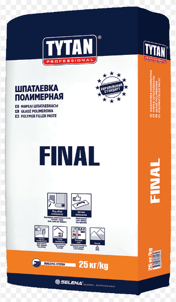 Шпатлевка Tytan Final полимерная 25 кг