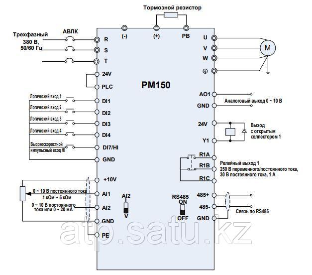 Преобразователи частоты ProfiMaster PM150А (4кВт 380В) - фото 2 - id-p114791871