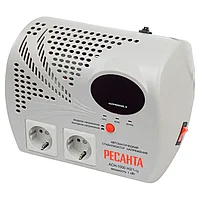 Стабилизатор напряжения электронный (Релейный) - РЕСАНТА ACH-1000Н2/1-Ц - 1 кВт-Настенный