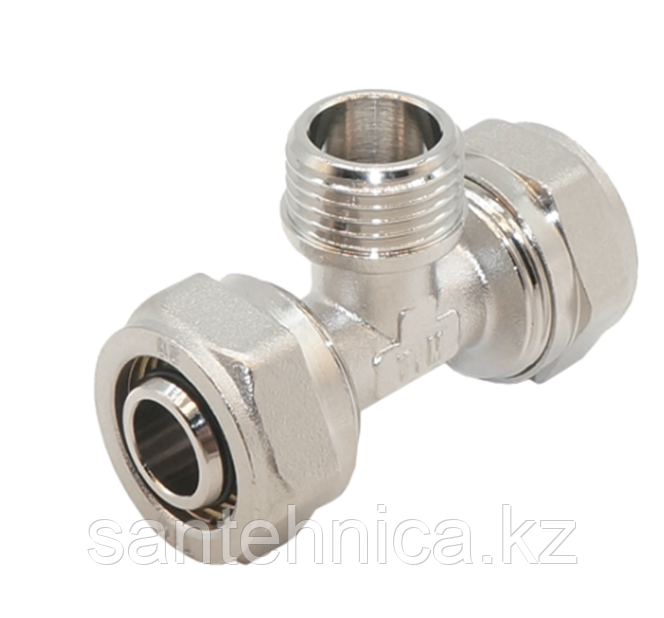 Тройник для м/п трубы с наруж. рез. TIM/FR 16*1/2"*16 (5/70)