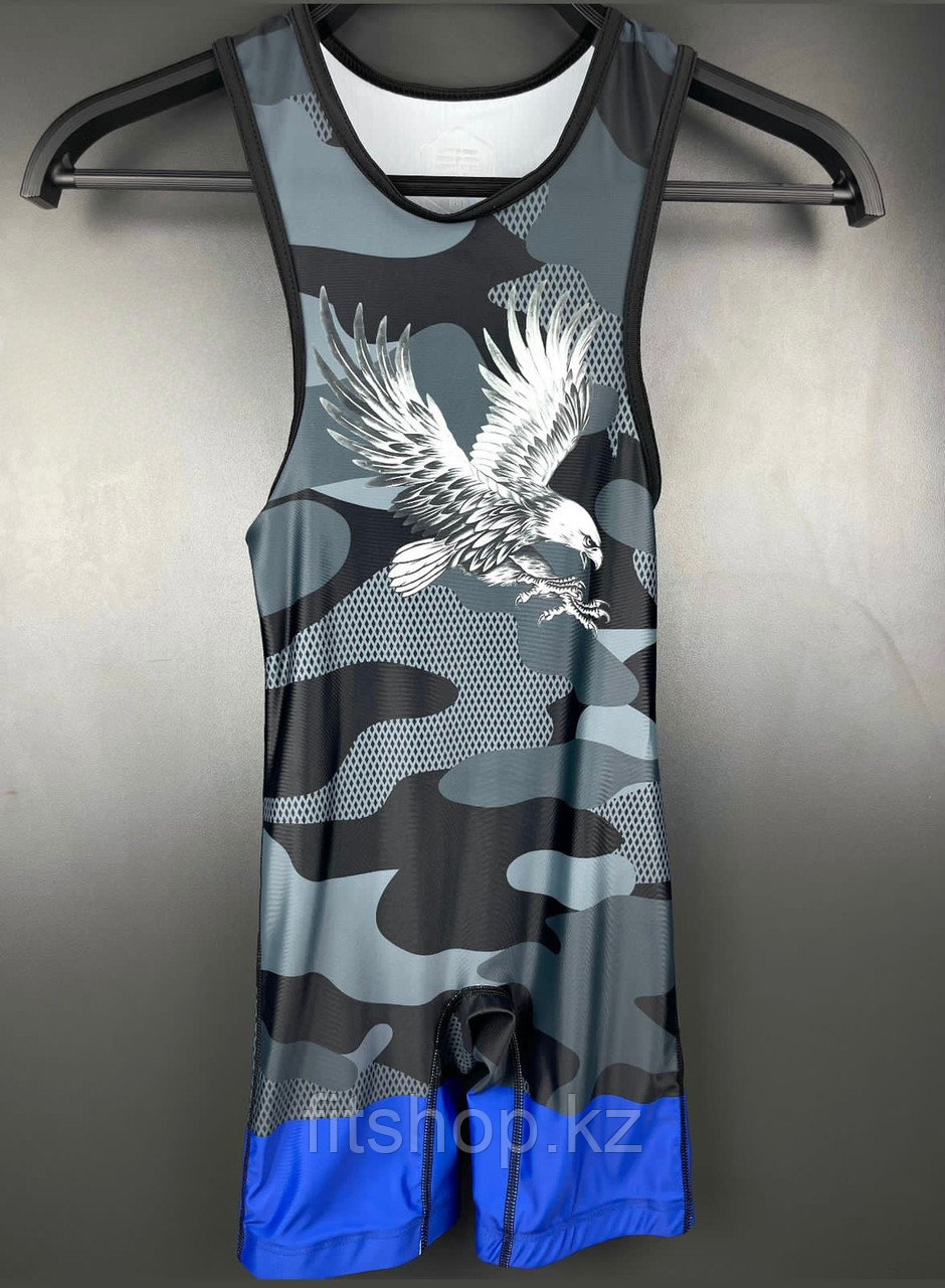 Трико борцовское для вольной и греко-римской борьбы, тяжело атлетическое, 4xs-xl