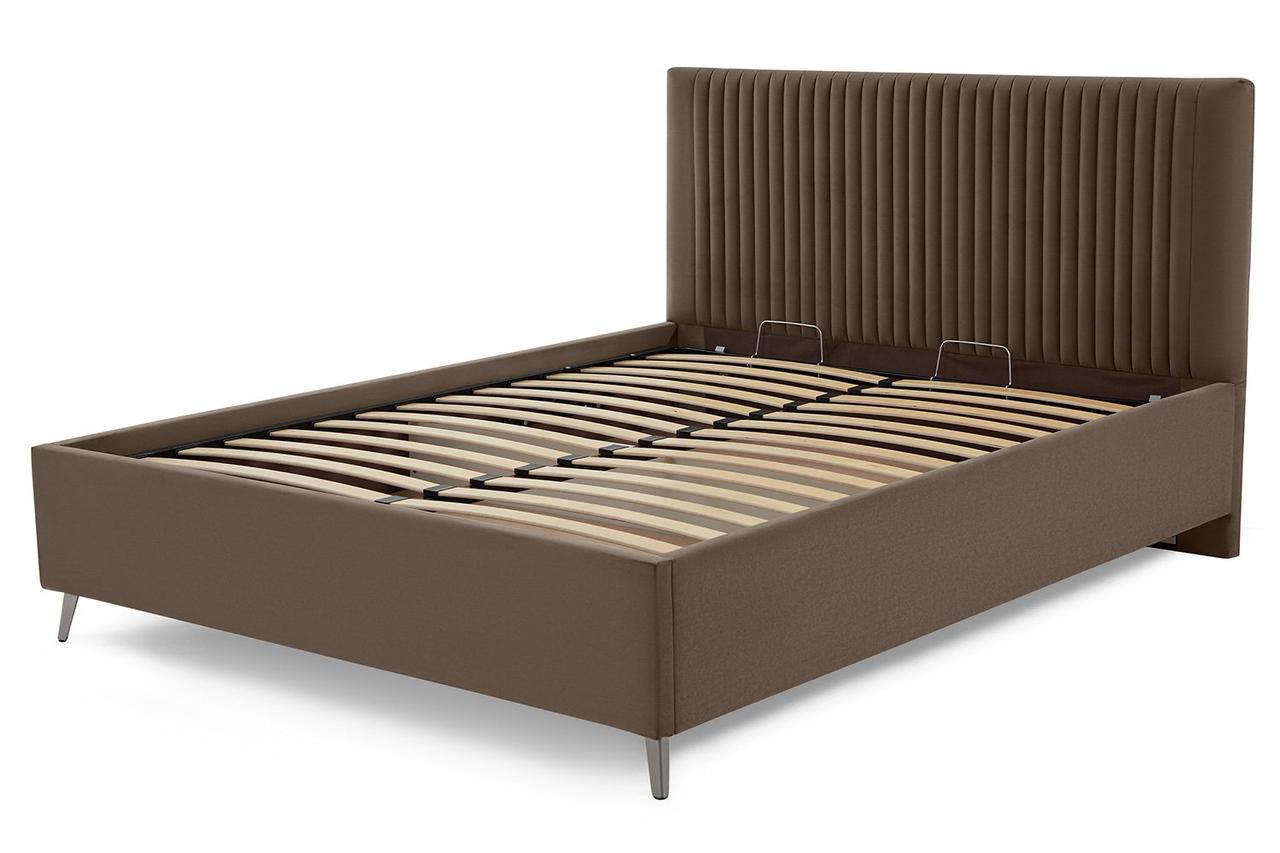 Кровать SOLANA Briana коричневый 140х200 см - фото 4 - id-p114792589