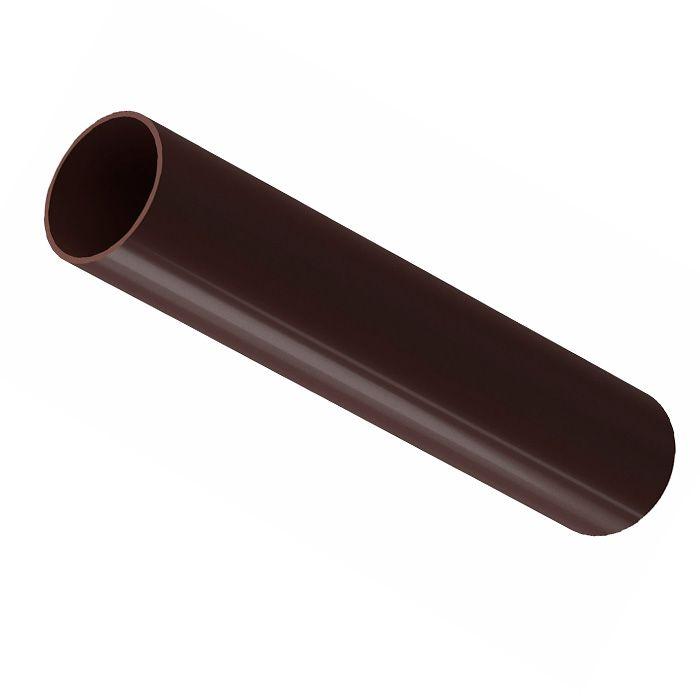 Труба водосточная 2 м, Docke Standard, цвет шоколад(RAL 8019) - фото 1 - id-p114792684