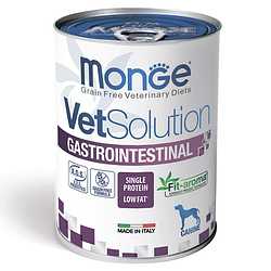 Monge Gastrointestinal Влажная ветеринарная диета для собак при проблемах пищеварения, 400 гр