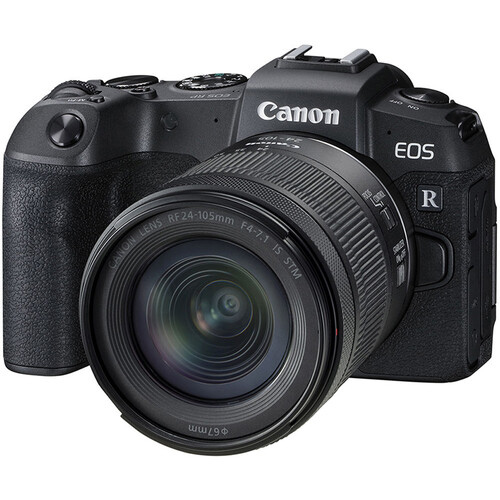 Цифровая камера Canon EOS RP, 27.1 Mpх, 24-105mm, Li-Ion, Wi-Fi, BT, Black - фото 1 - id-p112923658