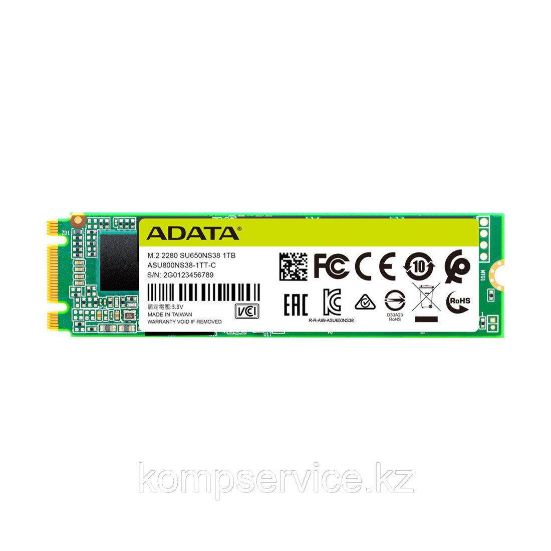Твердотельный накопитель SSD ADATA Ultimate SU650 512GB M.2 SATA III - фото 1 - id-p112595163