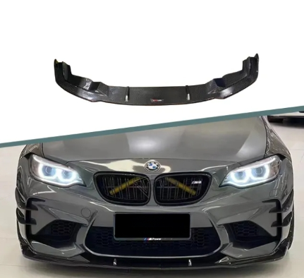 Карбоновая губа переднего бампера для BMW M2 F87 2017-2021