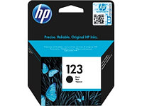 Картридж HP № 123 black F6V17AE (- струйные Hewlett Packard)