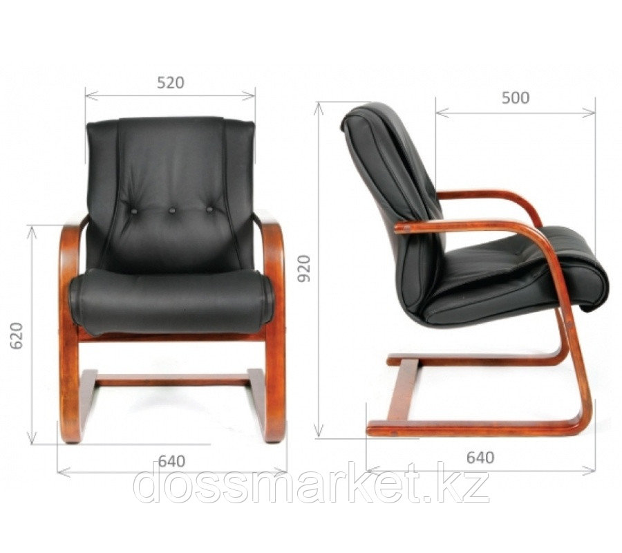 Кресло для посетителей Chairman 653 v - фото 4 - id-p114794857