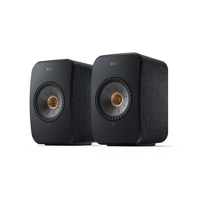 Полочная акустика KEF LSX II черный (пара)