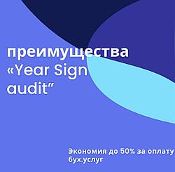 Преимущества "Year Sign audit"