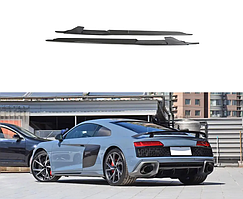 Карбоновые боковые юбки для Audi R8 (4S) 2019-2024+